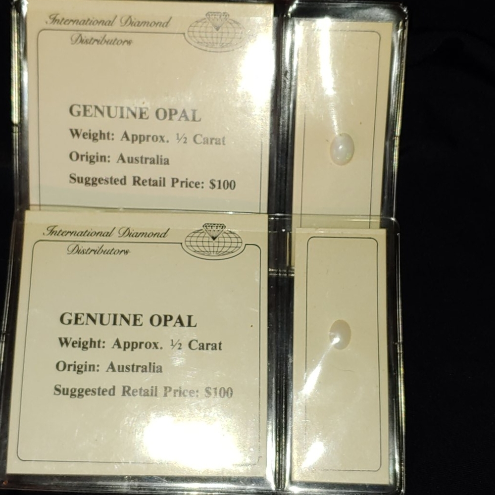 1/2 carat Opals